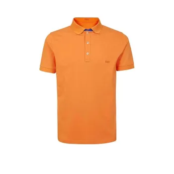 FAY Polo Shirts Men Orange