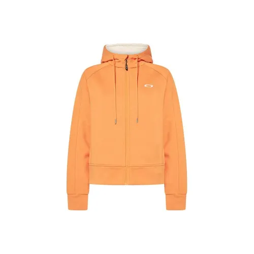 Oakley Sweatshirt Unisex Pink Orange Bright Orange