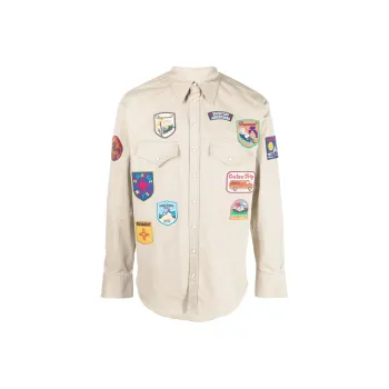 DSQUARED 2 Shirts Men Beige
