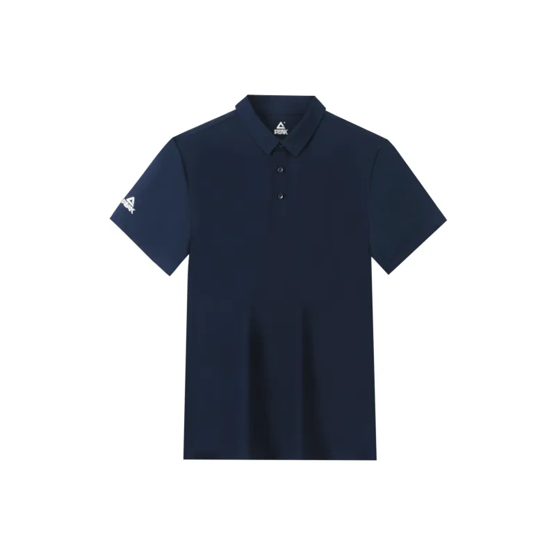 PEAK Polo Shirt Unisex Dark Blue-0