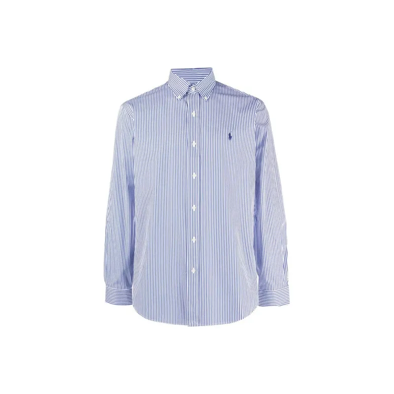 Polo Ralph Lauren Pony Embroidered Pinstriped Shirt-0