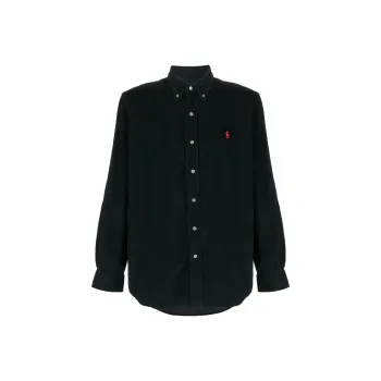 Polo Ralph Lauren Logo Embroidered Corduroy Shirt
