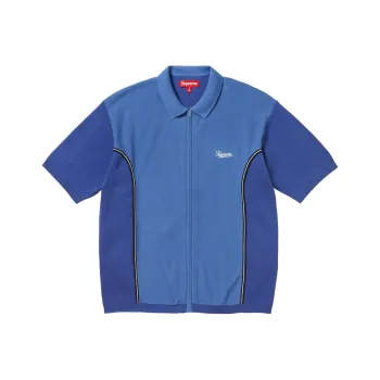 Supreme Piping Zip Up Polo