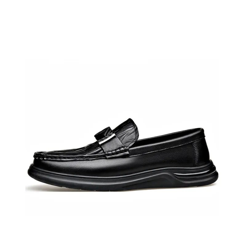 SHUPATE Loafers Men Black-0