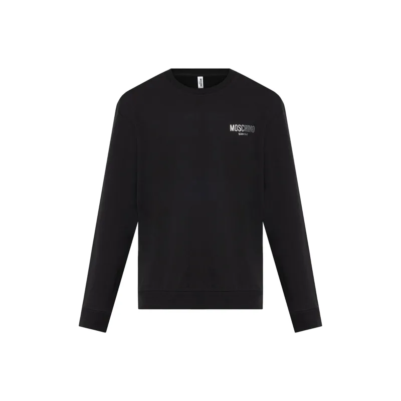MOSCHINO Swim Collection Crewneck Sweatshirt-0