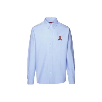 KENZO Boke Flower Curved Hem Shirt