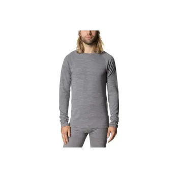 Houdini M's Desoli Thermal Crew Sweatshirt Men's Preppy Gray