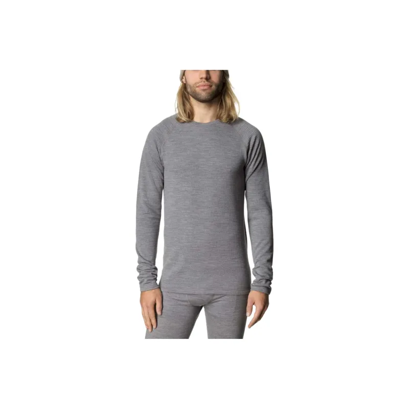 Houdini M's Desoli Thermal Crew Sweatshirt Men's Preppy Gray-0