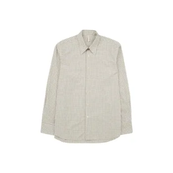 Sunflower Note Checked Long Sleeved Shirt