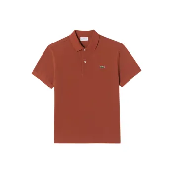 LACOSTE Polo Shirt Men's Light Brown