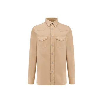 TOM FORD Patch Twill Western Shirt