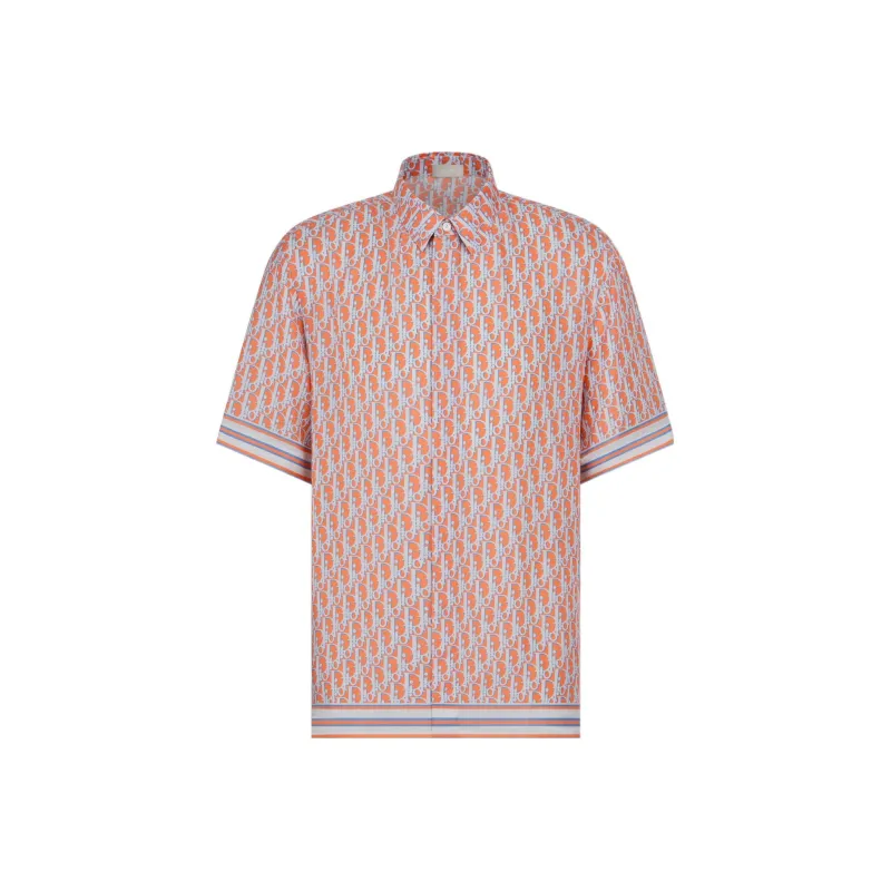 DIOR Shirts Men Orange-0