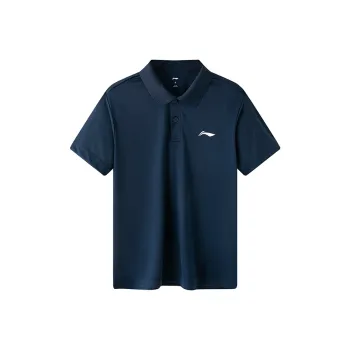 LiNing Polo Shirt Men's Navy Blue