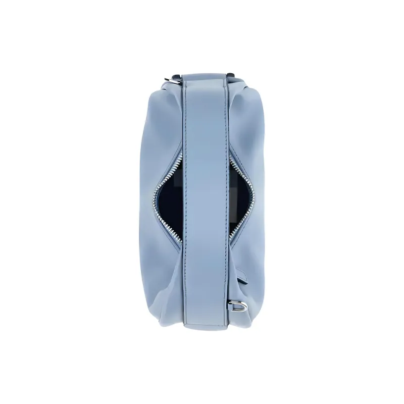 HOGAN Leather One Shoulder Handbags Mini Women's Sky Blue-4