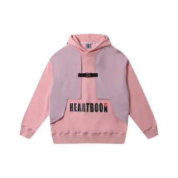 Heartboon Sweatshirt Unisex Pink Purple