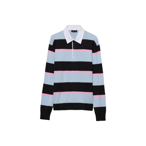 PRADA Striped Polo Shirt