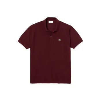 LACOSTE Polo Shirt Men's Bordeaux Red