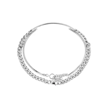 MM6 Maison Margiela Mixed Chain Necklace