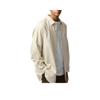 UNIQLO Shirts Men Dark Beige