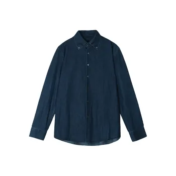 WILD LEADER Shirt Unisex Denim Blue