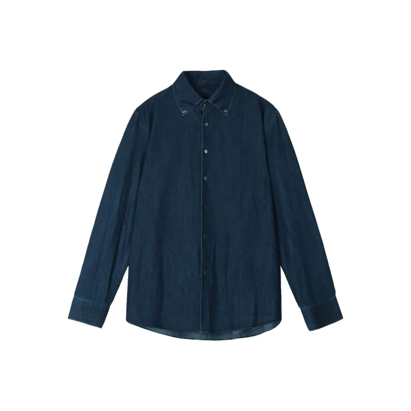 WILD LEADER Shirt Unisex Denim Blue-0