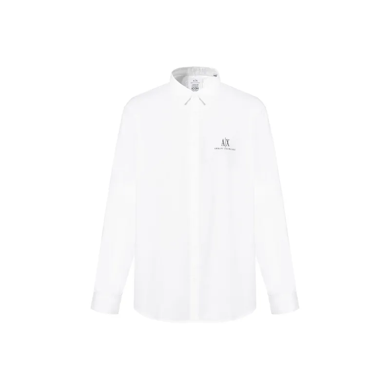 ARMANI EXCHANGEAE SS22 Shirt Men's White-0