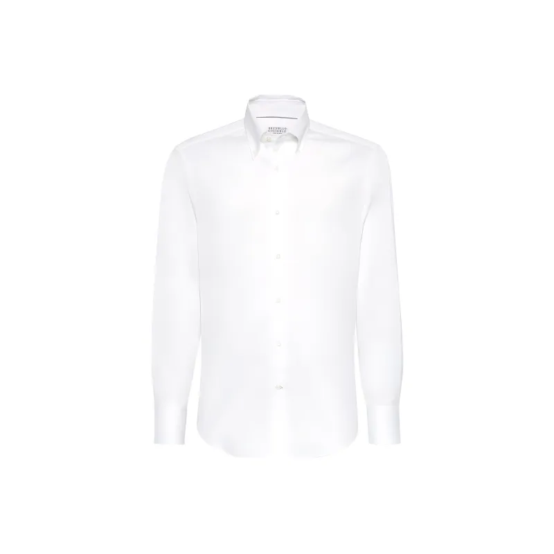 Brunello Cucinelli Button Up Long Sleeved Shirt-0