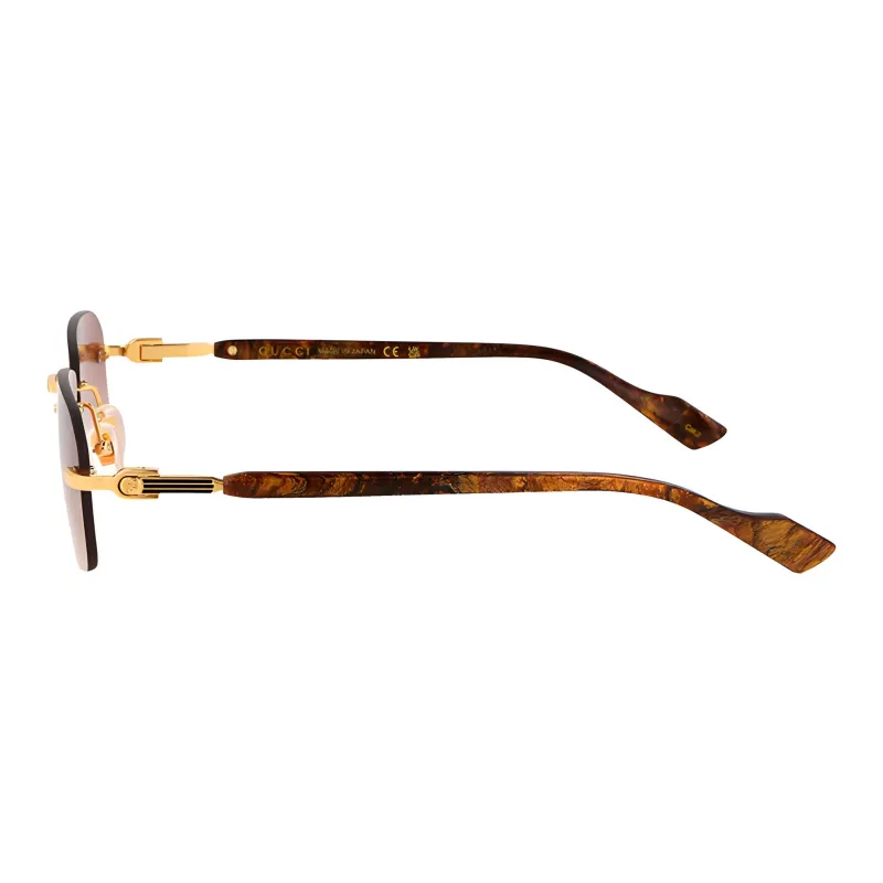 GUCCI Rectangular Frame Sunglasses-2
