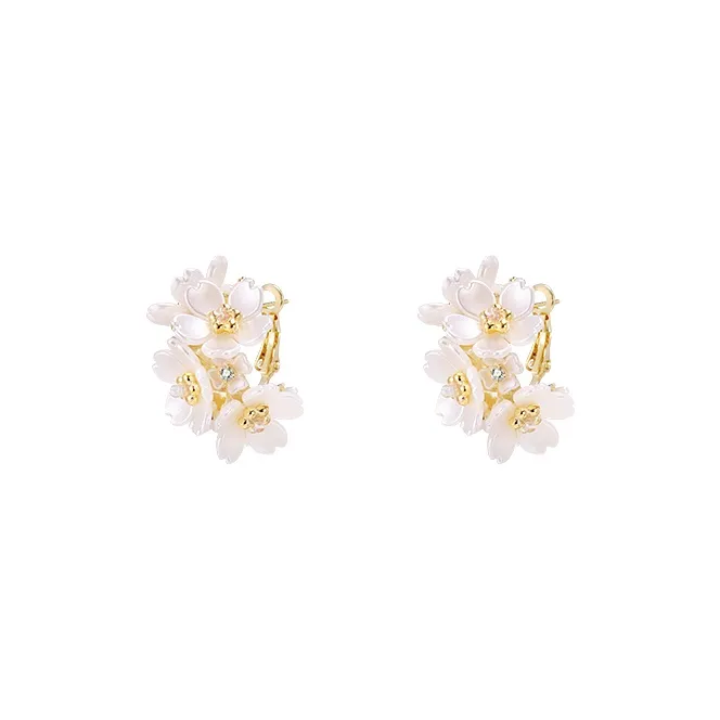NICERURU 925 Sterling Silver Needle Stud Earrings Women's-0