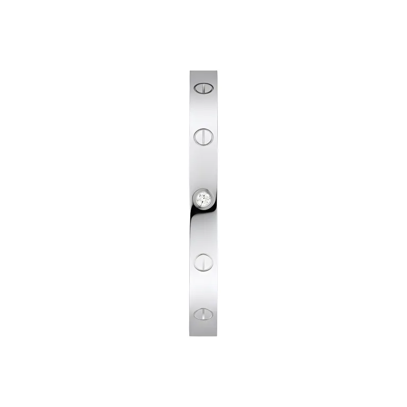 CARTIER White Gold Bangles Unisex Silver-1