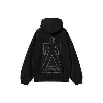 Carhartt WIP x TRESOR SS24 Basement Hooded Sweatshirt Sweatshirt Unisex Black