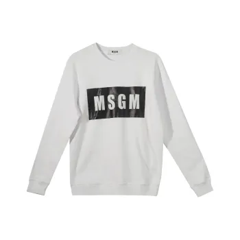 MSGM Sweatshirts Unisex White