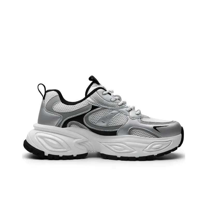 JEEP SPIRIT Slip Resistant, Abrasion Resistant, Breathable, Height Increasing Low Top Chunky Sneakers Men's-1