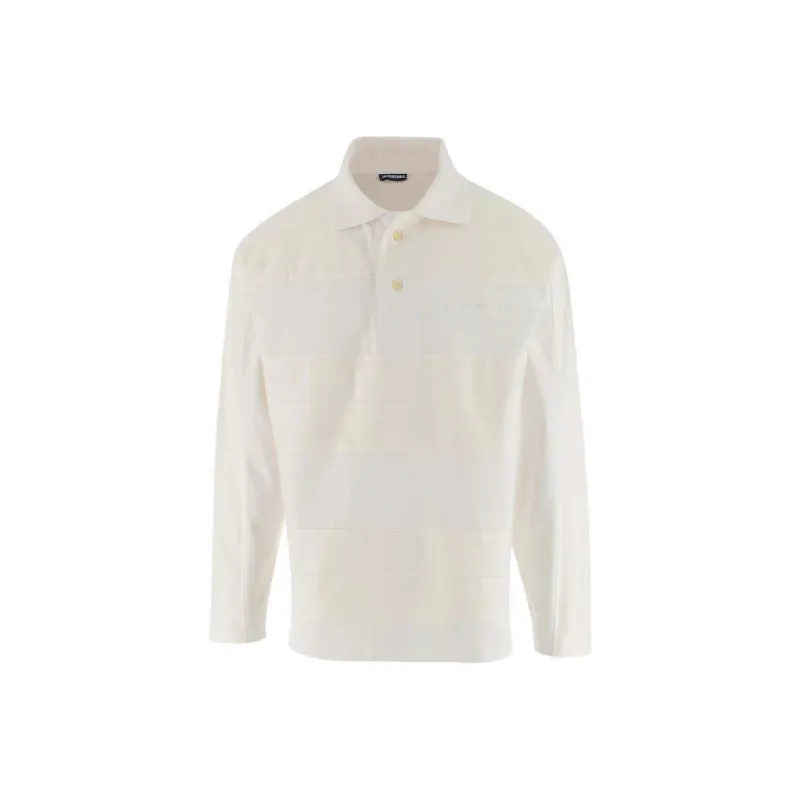 Jacquemus Le Polo Raye Striped Polo Shirt-0