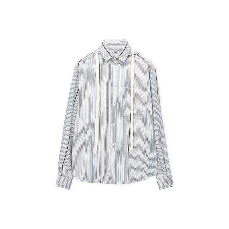 LOEWE Jacquard Hooded Shirt-0
