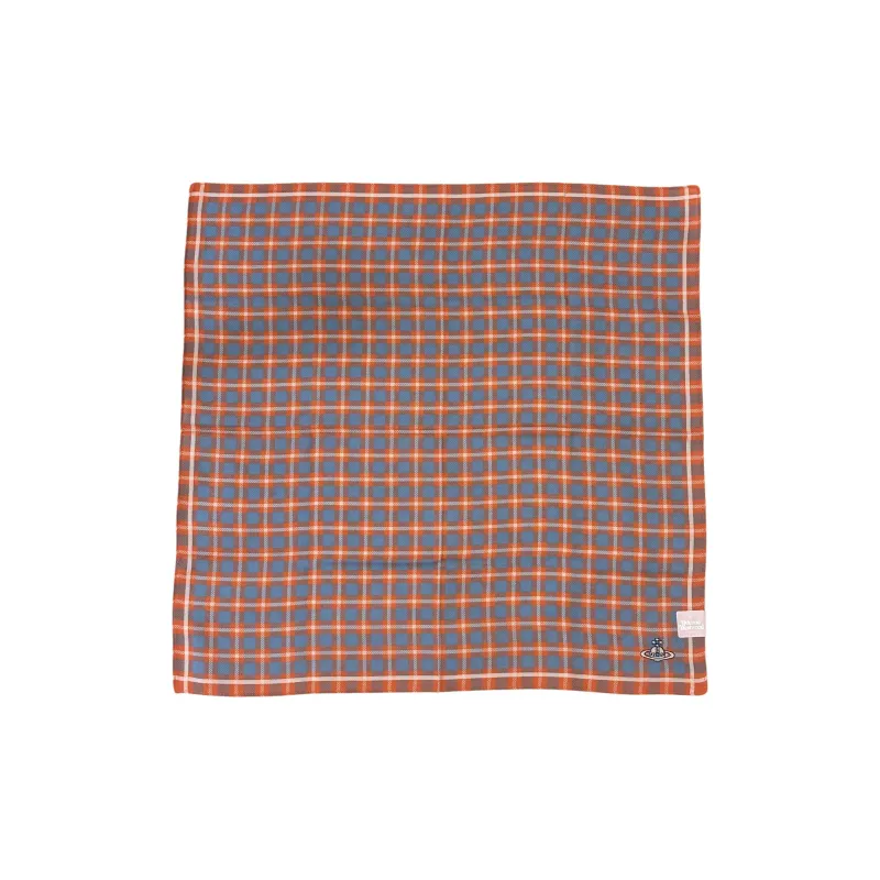 Vivienne Westwood Silk Scarves Unisex Orange-0