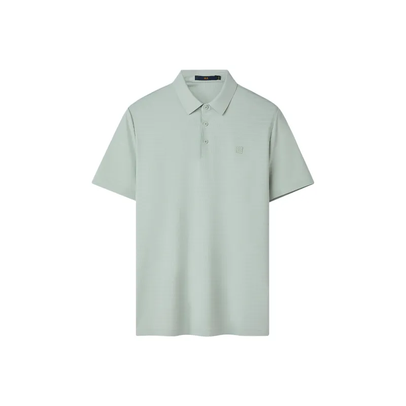 HLA Polo Shirt Men's Light Pea Green-0