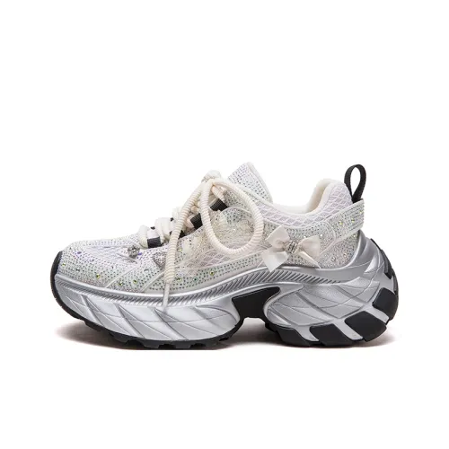 Chibang Lightweight Low Top Chunky Sneakers Women's