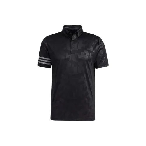 Adidas Polo Shirts Men Black