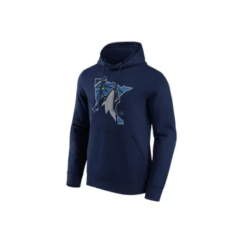 NBA Fanatics Minnesota Timberwolves Iconic Hometown Graphic Hoodie Sweatshirt Men's Dark Blue