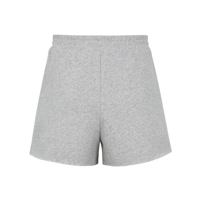 Three Quarters Casual Shorts Women's Gray-1