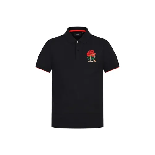 RARE SS23 Polo Shirts Men Black