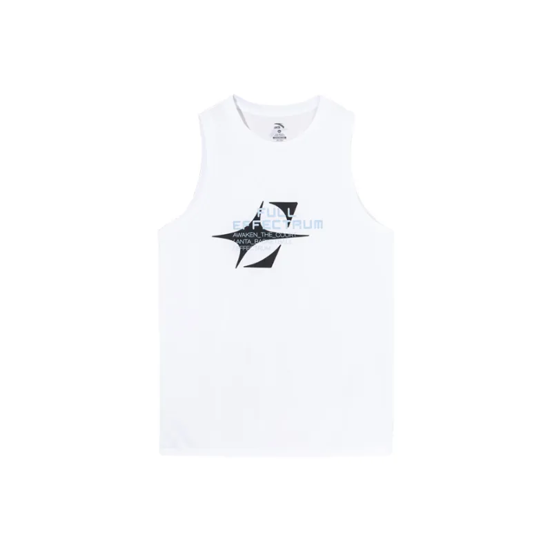 Anta Basketball Collection Tank Tops Men's Pure White-0