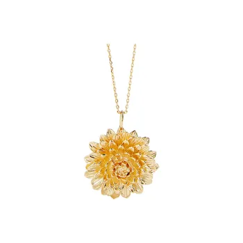 LES NEREIDES Gold Plated Necklaces Women's Gold