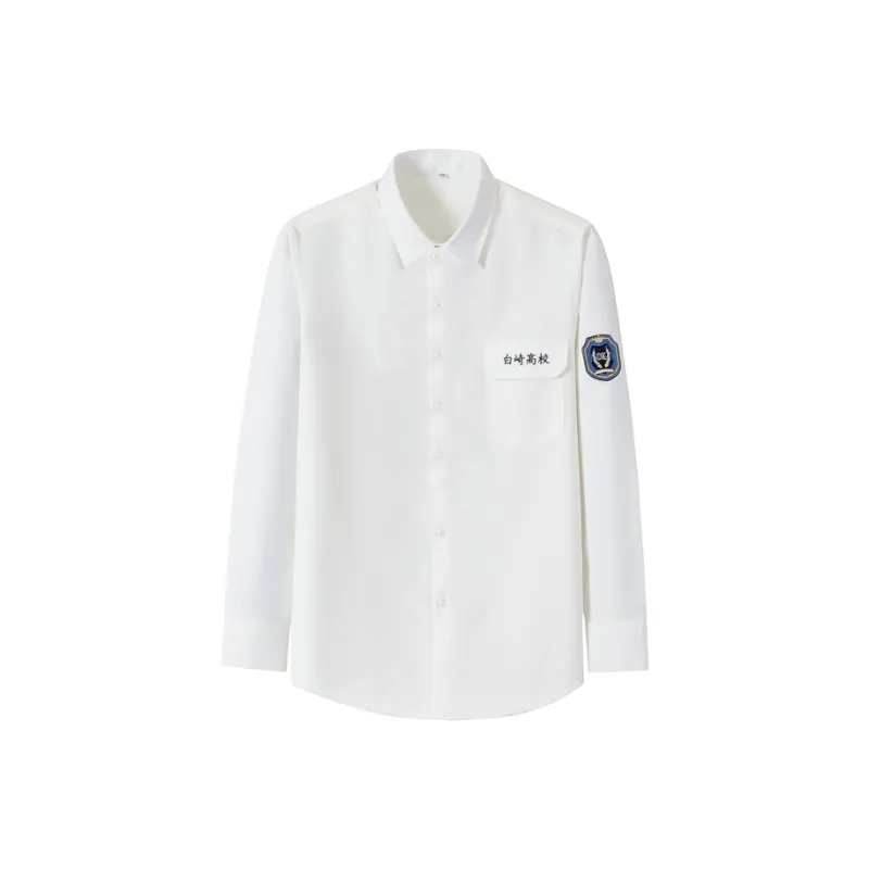 MUCUNSHU Shirt Men's White Beach-0