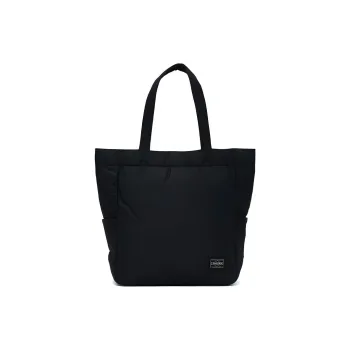 PORTER Nylon Tote Bag Shopping Bag Shoulder Bag Handbag Unisex Black