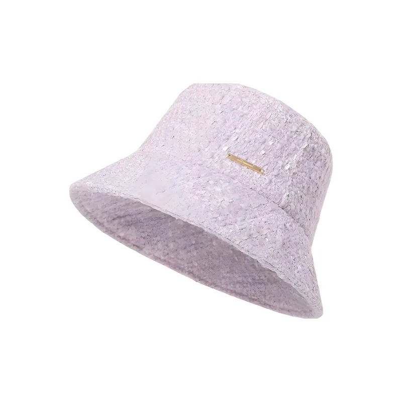 SIGGI STUDIOS Polyester Sheep Wool Bucket Hats Women's-1