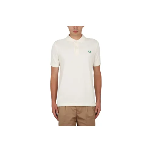 FRED PERRY Polo Shirts Men Ecru