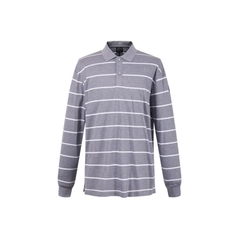 Paul & Shark Yachting Polo Shirt Men's Gray-0