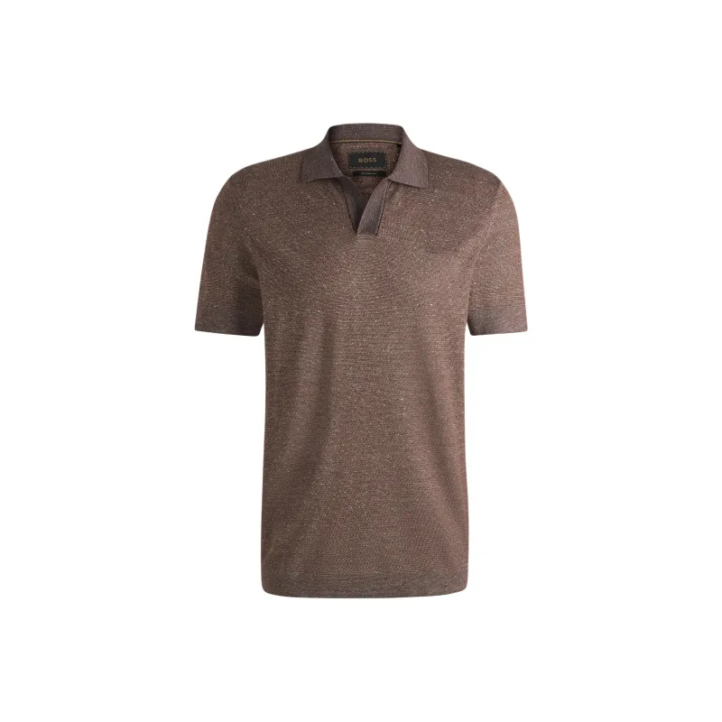 Boss Johnny collar Top-0